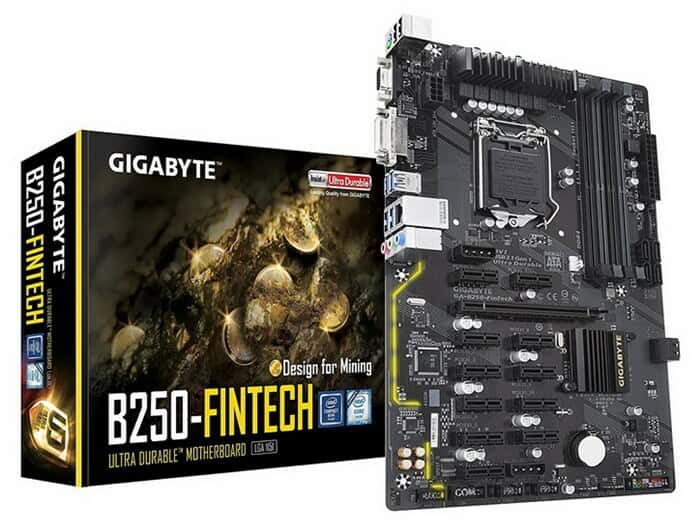 Gigabyte fintech b250 не запускается